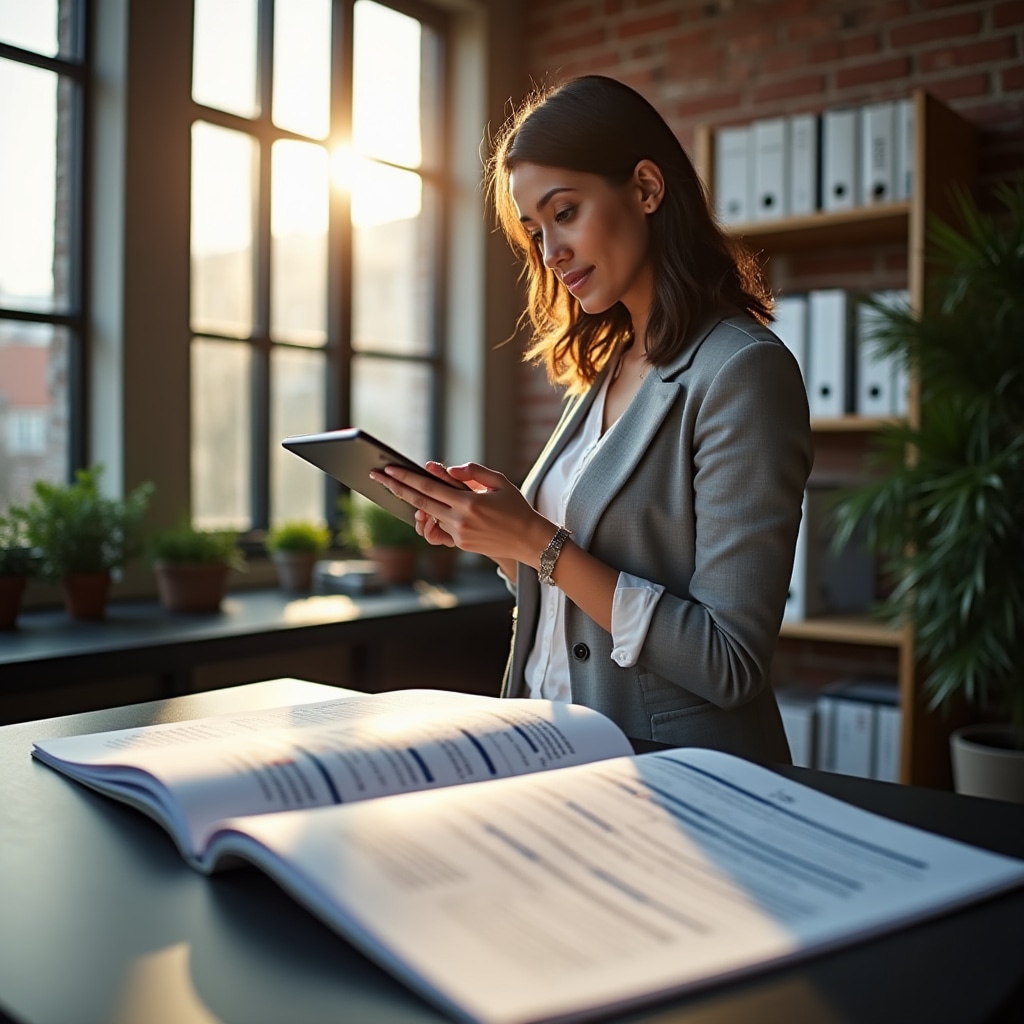 Sample document verification report